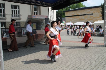 Pokaz tańca w wykonaniu Catawby
